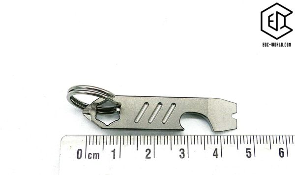 Micro Flaschenöffner/Brecheisen Titan